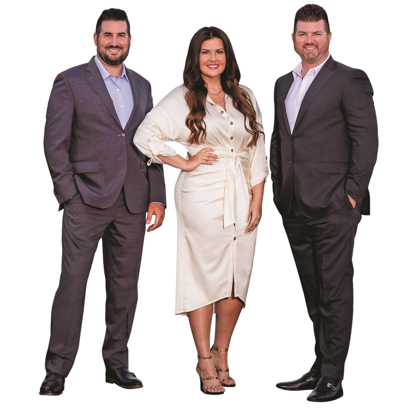 The three members of The A-Team